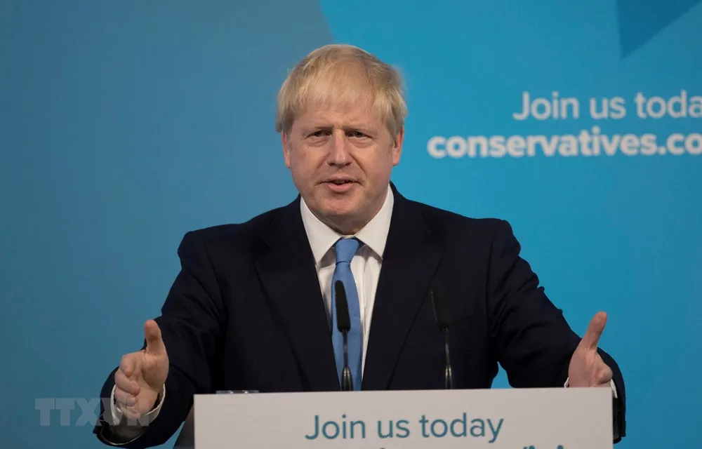Thủ tướng Anh Boris Johnson. Ảnh: TTXVN