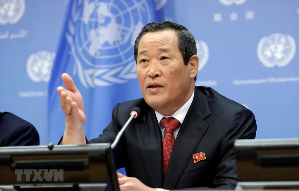 Đại sứ Triều Tiên tại LHQ Kim Song. Ảnh: THX/TTXVN