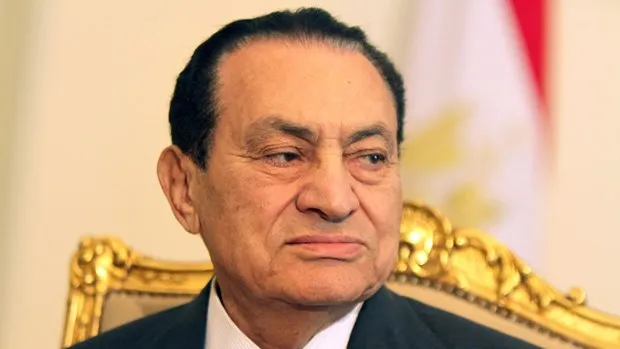 Cựu Tổng thống Ai Cập Hosni Mubarak. Ảnh: Sky News