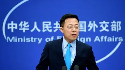 người phát ngôn Bộ Ngoại giao Trung Quốc Triệu Lập Kiên. Ảnh: THX