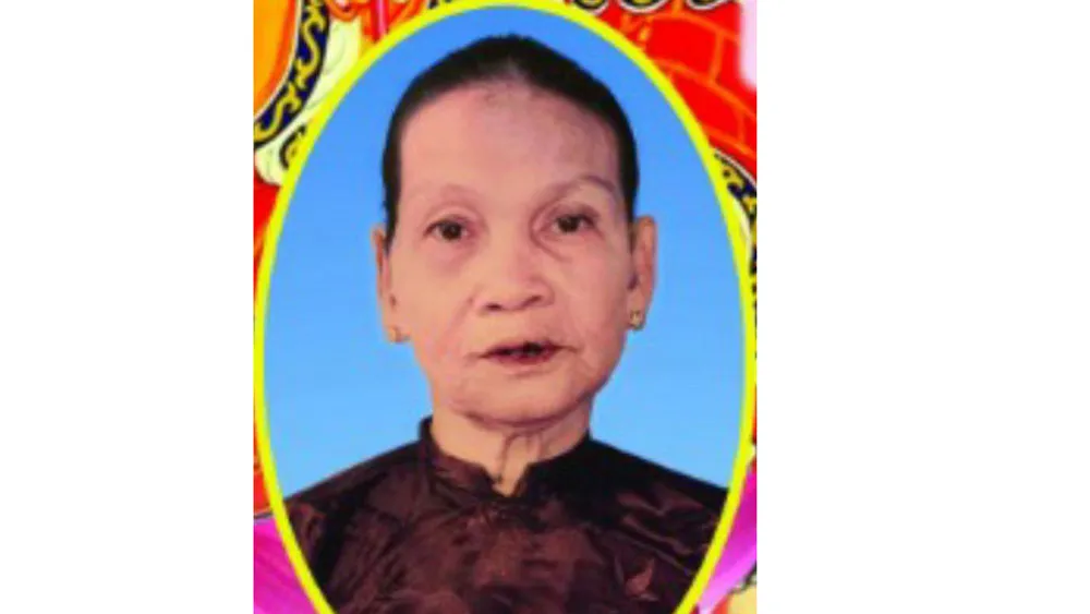 Tin buồn Bà mẹ Việt Nam anh hùng NGUYỄN THỊ HAI