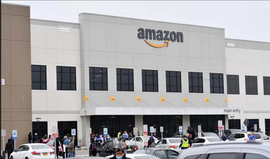 Một chi nhánh Amazon tại Staten, Mỹ. Ảnh: AFP/TTXVN Ảnh: 