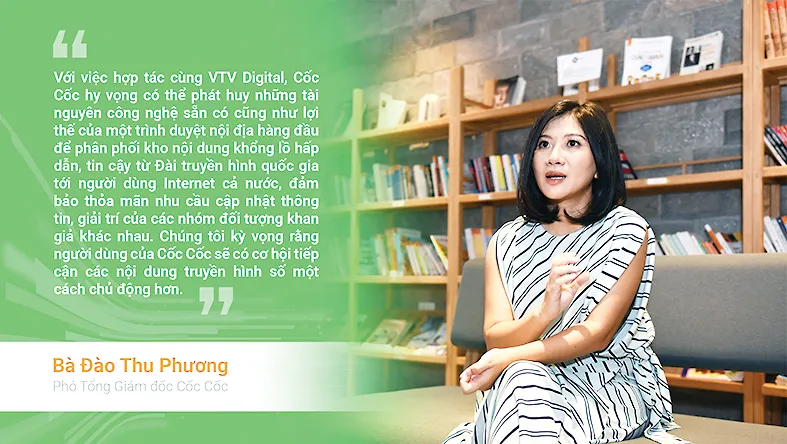 VTV Digital cùng Cốc Cốc phân phối nội dung truyền hình số