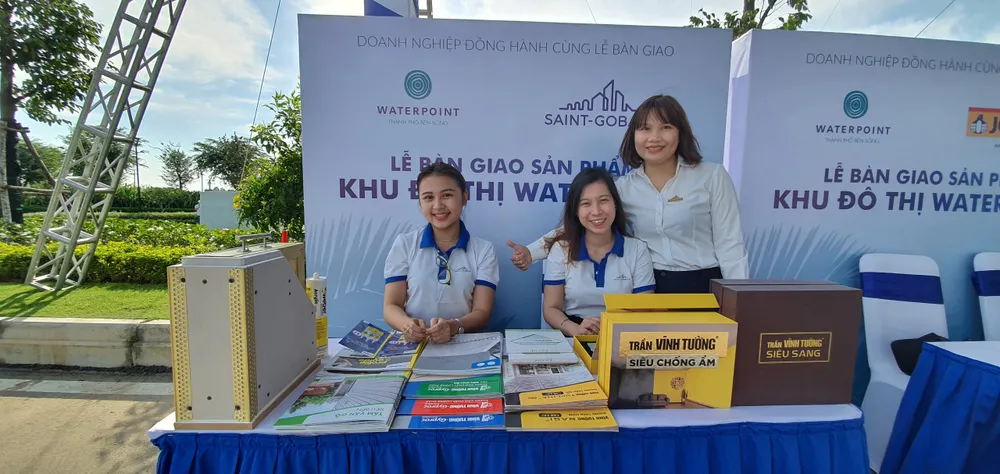 Saint-Gobain giới thiệu giải pháp trần tường thạch cao đến cư dân  dự án Waterpoint Nam Long