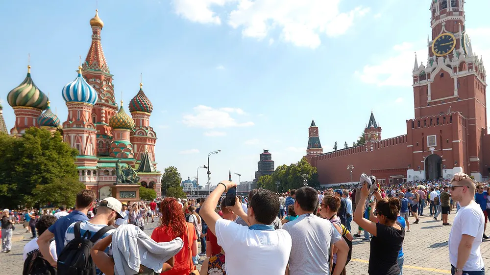 Moscow là một trong những điểm đến ưa thích của khách du lịch