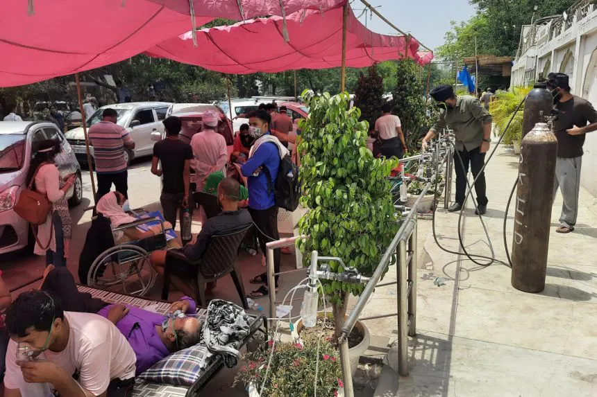 Khalsa Help International cung cấp oxy tại chỗ  cho bệnh nhân Covid-19