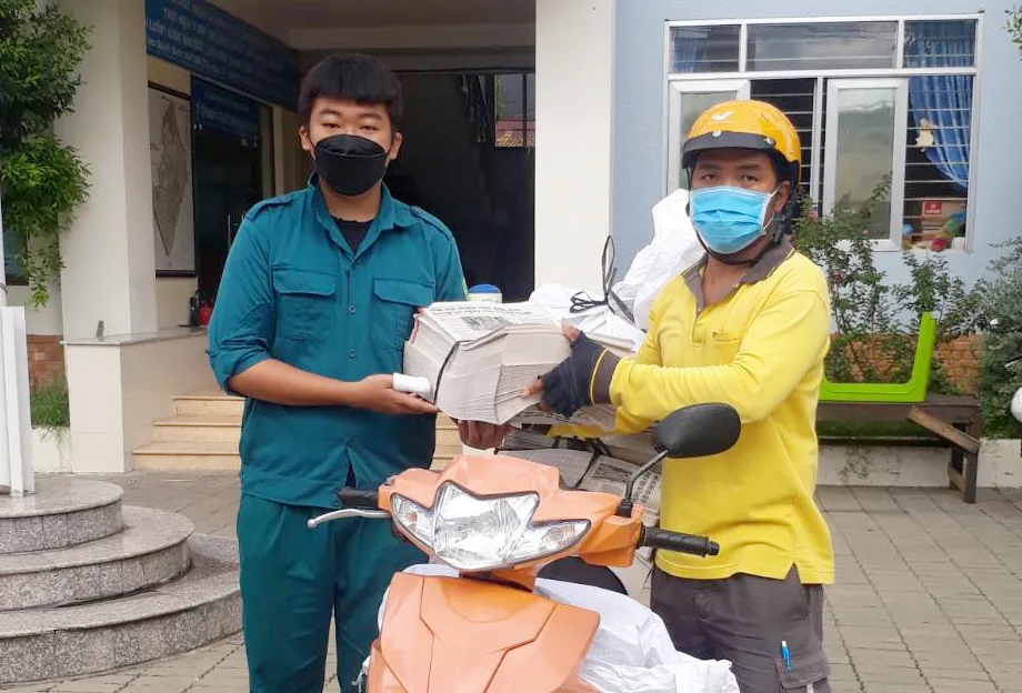 Hơn 4,7 triệu tờ báo được gửi tặng miễn phí đến người dân trong dịch Covid-19 ảnh 1