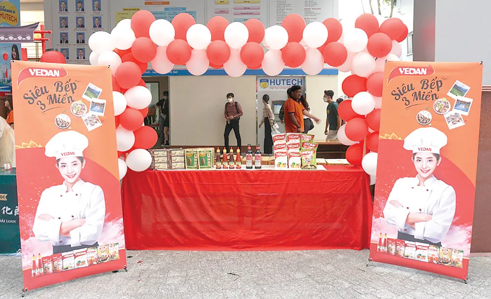 Vedan Việt Nam đồng hành cùng “Ngày hội Văn hóa Ẩm thực Đài Loan” tại Trường Đại học HUTECH TPHCM ảnh 2
