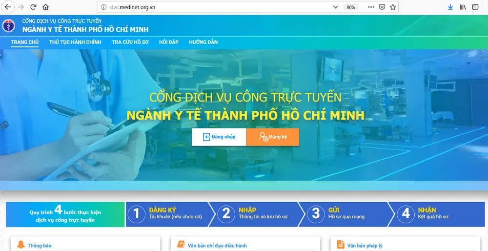 Hướng dẫn thủ tục hành chính về y tế qua tổng đài 1900638563