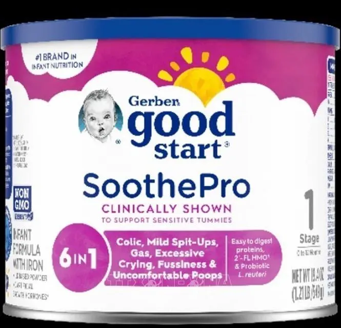 Một loại sữa bị thu hồi. Nguồn: FDA