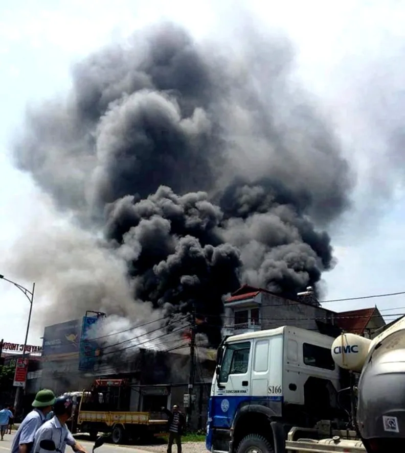 Bước đầu xác định nguyên nhân vụ cháy do thợ hàn xì