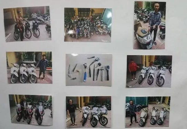 Triệt phá nhiều ổ nhóm trộm cắp, tiêu thụ hàng trăm xe máy  ảnh 1
