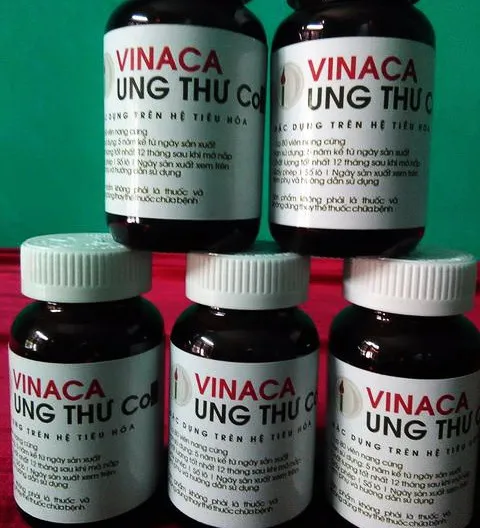 Vinaca ung thư Co3.2 là thực phẩm chức năng giả, không phải thuốc ảnh 1