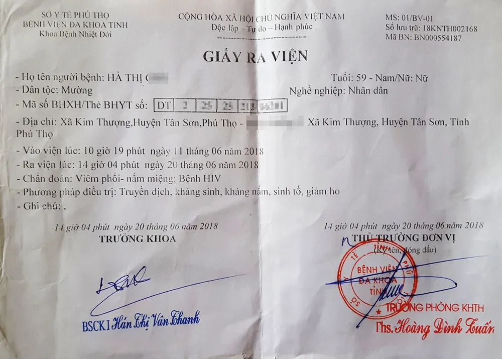 Nhiều người quanh năm với đồng ruộng bỗng nhiên bị HIV  ảnh 1