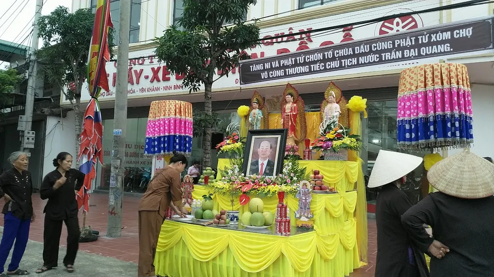 Truy điệu trọng thể Chủ tịch nước tại xã Quang Thiện - Đất mẹ quê hương ngóng mong ảnh 6