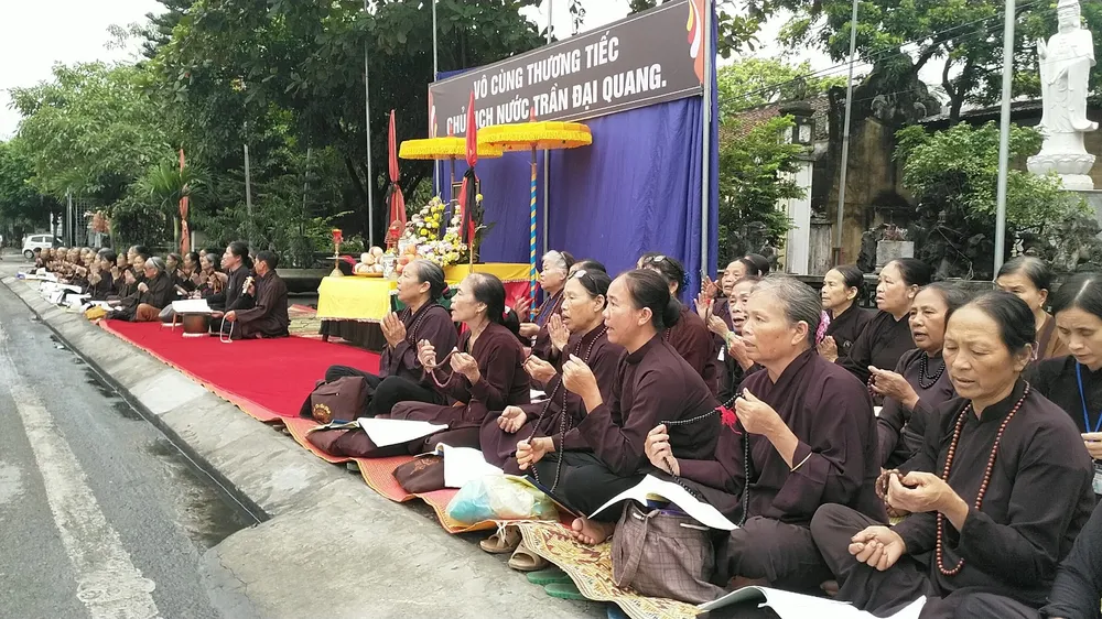 Truy điệu trọng thể Chủ tịch nước tại xã Quang Thiện - Đất mẹ quê hương ngóng mong ảnh 7