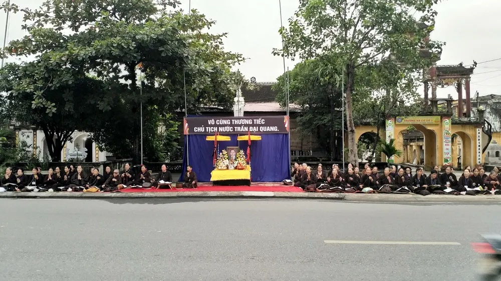 Truy điệu trọng thể Chủ tịch nước tại xã Quang Thiện - Đất mẹ quê hương ngóng mong ảnh 4