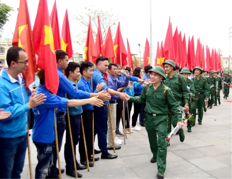Thanh niên cả nước nô nức nhập ngũ bảo vệ Tổ quốc ảnh 2