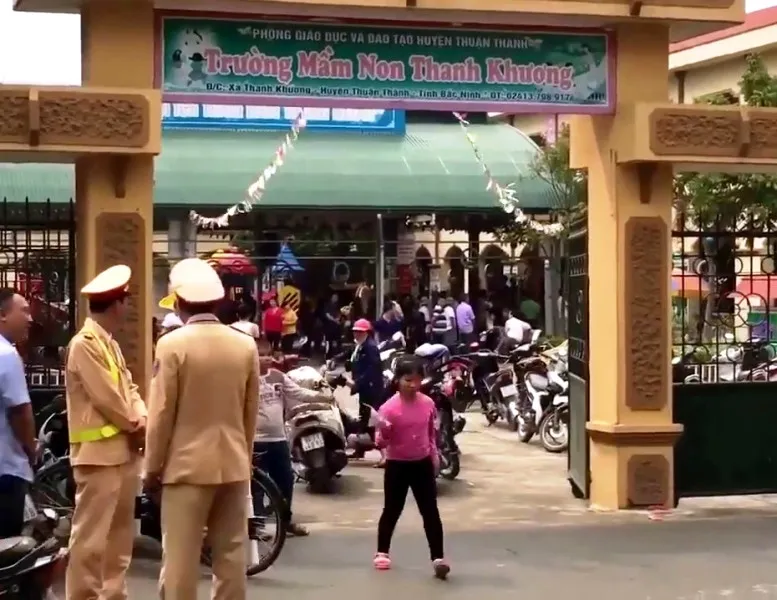 Tiếp tục làm rõ nghi vấn thịt heo nhiễm sán, gà thối vào bếp ăn trường mầm non ảnh 1