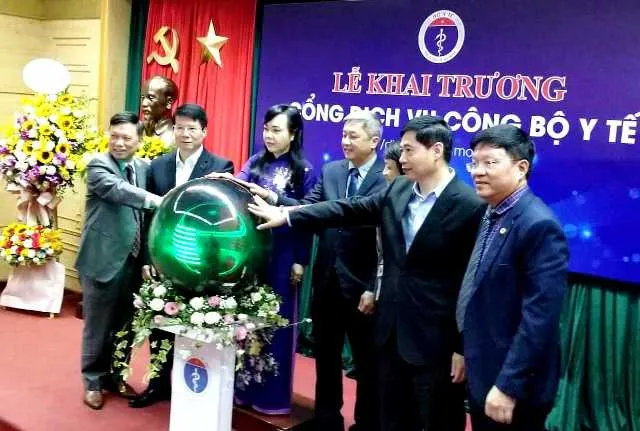 Cổng Dịch vụ công Bộ Y tế -  thuận lợi cho người dân và doanh nghiệp ảnh 1