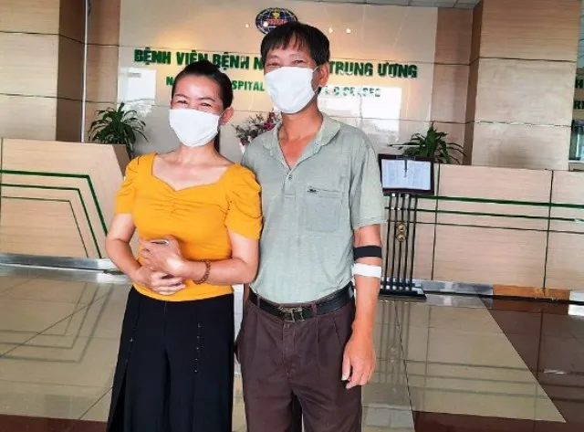 2 vợ chồng ở Hạ Lôi mắc Covid-19 được chữa khỏi bệnh ảnh 1