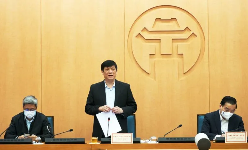 Bộ trưởng Bộ Y tế: Hà Nội phải thay đổi chiến thuật chống dịch Covid-19 ảnh 1