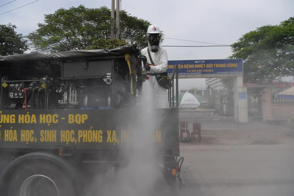 Các ca mắc Covid-19 liên quan Bệnh viện Bệnh Nhiệt đới trung ương nhiễm biến chủng của Ấn Độ ảnh 1