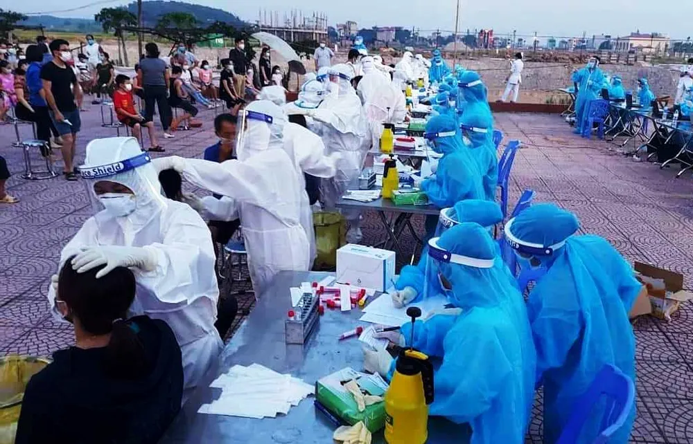 Trưa 9-6, tăng vọt lên 283 ca mắc Covid-19 ảnh 1