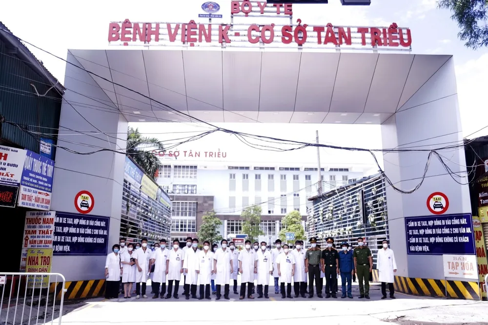 Kết thúc cách ly y tế, dỡ phong tỏa hoàn toàn Bệnh viện K ảnh 2