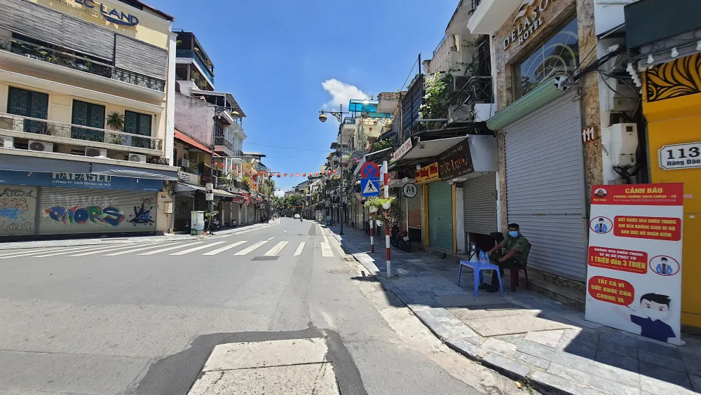 Hà Nội những ngày giãn cách xã hội! ảnh 4