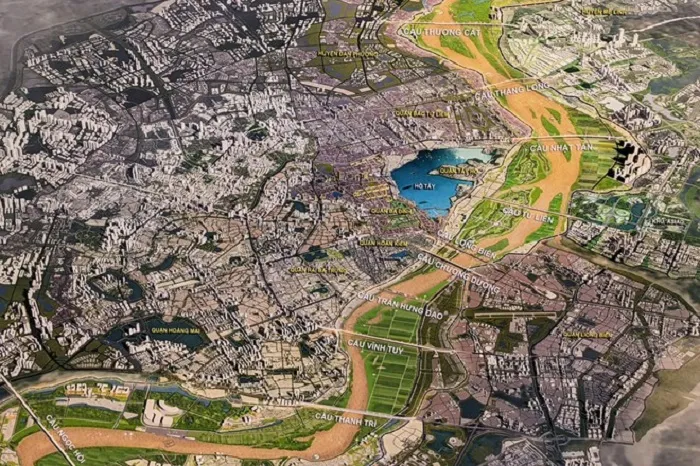 Hà Nội công bố quy hoạch phân khu đô thị sông Hồng và sông Đuống ảnh 2