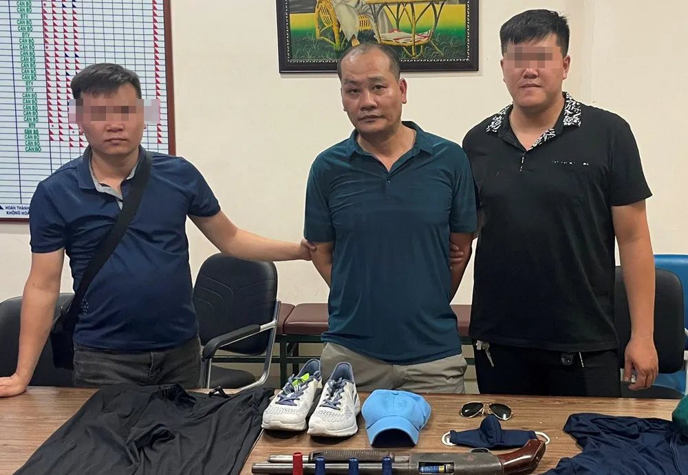 Kẻ dùng súng cướp ngân hàng ở Hải Phòng bị tóm gọn sau ít giờ gây án ảnh 1