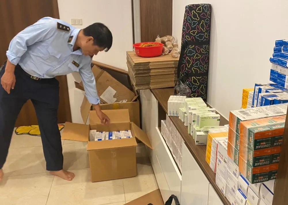 Phát hiện kho thuốc tây lậu ở chung cư cao cấp, mở ngay đợt cao điểm kiểm tra ảnh 1