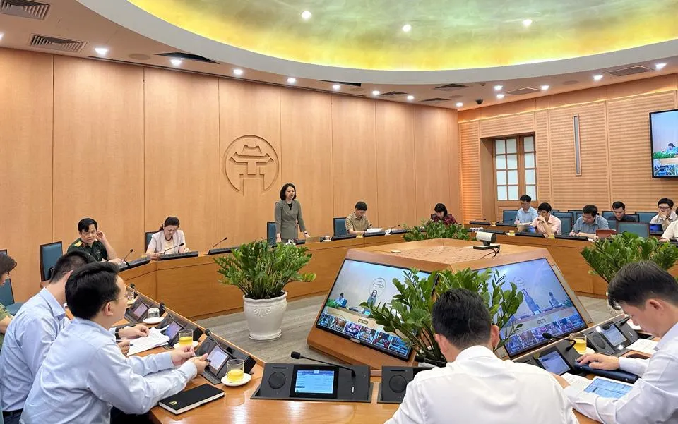 Phó Chủ tịch UBND TP Hà Nội Vũ Thu Hà chủ trì giao ban về công tác phòng chống dịch trên địa bàn Hà Nội Phó Chủ tịch UBND TP Hà Nội Vũ Thu Hà chủ trì giao ban về công tác phòng chống dịch trên địa bàn Hà Nội