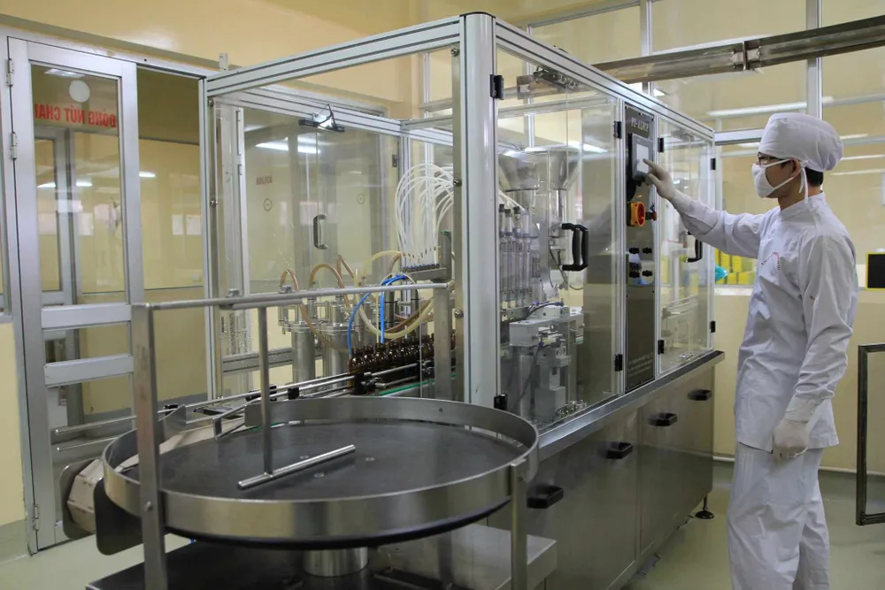 Hà Nội chú trọng phát triển công nghệ cao trong sản xuất. Ảnh: QUANG PHÚC