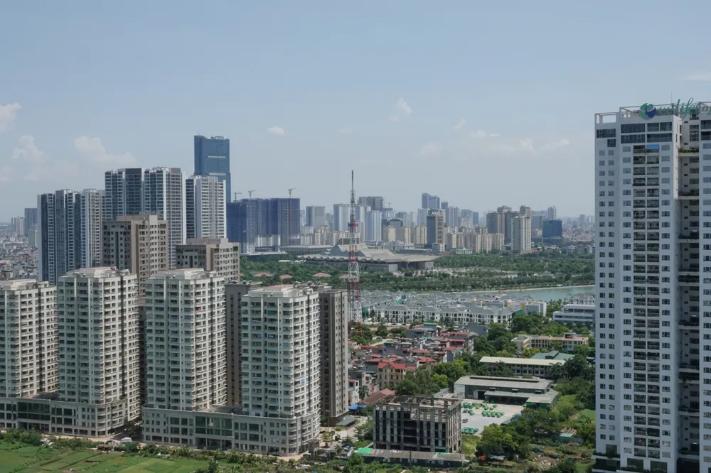 Một khu đô thị tại phía Tây của TP Hà Nội sau khi địa giới hành chính được được mở rộng. Ảnh: QUANG PHÚC