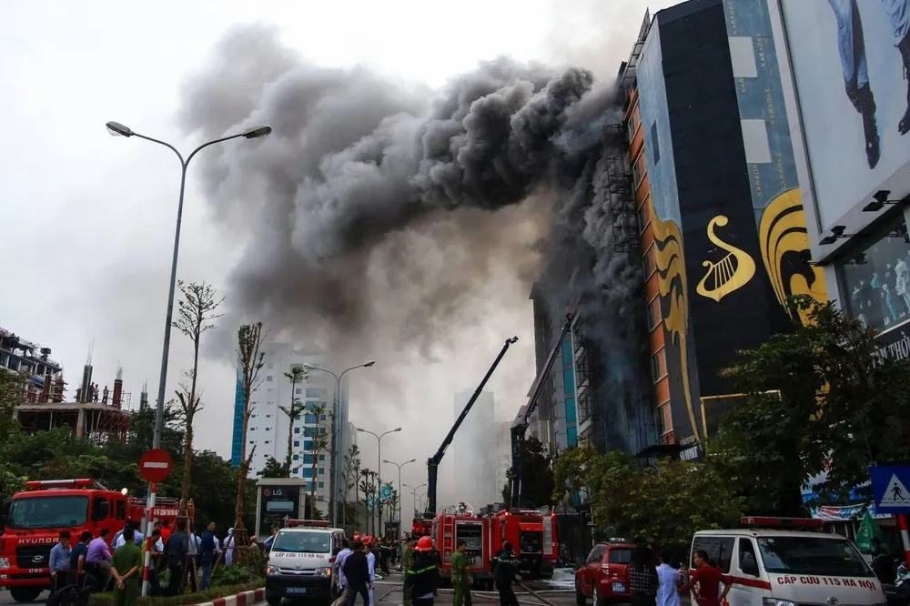 Một vụ cháy nghiêm trọng xảy ra trên địa bàn Hà Nội gây thiệt hại nặng nề về người và tài sản
