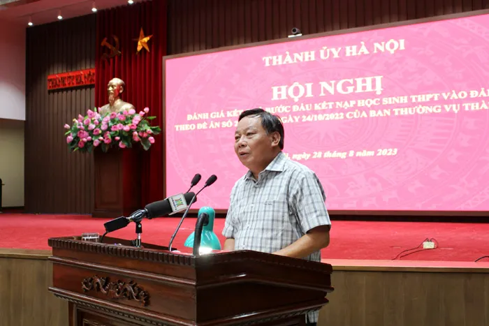 Ông Nguyễn Văn Phong, Phó Bí thư Thành ủy Hà Nội phát biểu chỉ đạo Ông Nguyễn Văn Phong, Phó Bí thư Thành ủy Hà Nội phát biểu chỉ đạo