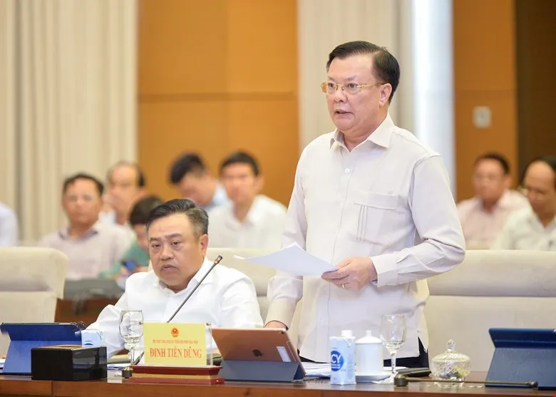 Ông Đinh Tiến Dũng, Bí thư Thành ủy Hà Nội đề nghị trong dự án Luật Thủ đô (sửa đổi) cần trao thêm quyền cho TP Hà Nội Ông Đinh Tiến Dũng, Bí thư Thành ủy Hà Nội đề nghị trong dự án Luật Thủ đô (sửa đổi) cần trao thêm quyền cho TP Hà Nội