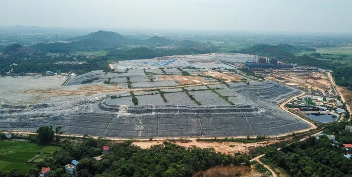 Khu liên hiệp xử lý chất thải Sóc Sơn đang bị ô nhiễm và quá tải nặng nề