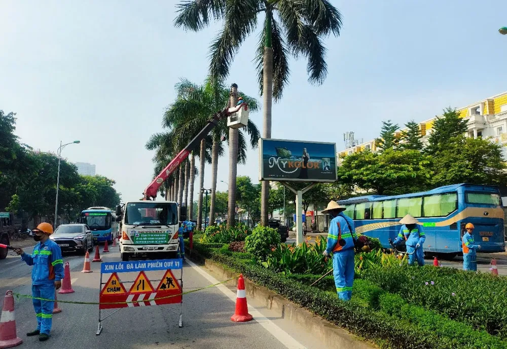 Hà Nội ra quân chỉnh trang đô thị phục vụ kỷ niệm Quốc khánh 2-9