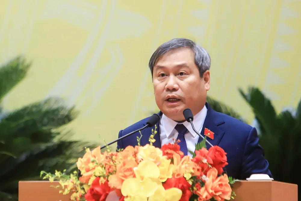 Ông Vũ Đại Thắng được bầu giữ chức Chủ tịch UBND TP Hà Nội