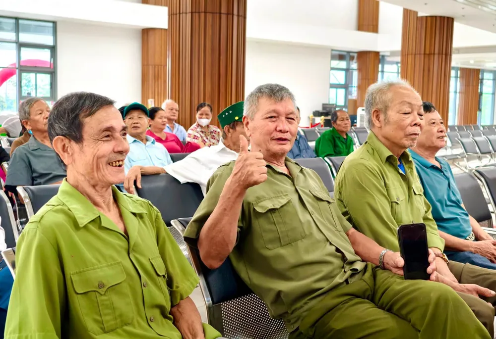 Gần 300 cựu chiến binh, thương bệnh binh “xông đất” Bệnh viện Việt Đức cơ sở Ninh Bình 