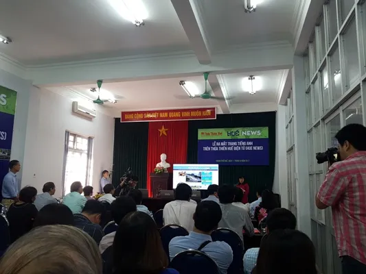 Báo Thừa Thiên Huế vận hành phiên bản tiếng Anh ảnh 1