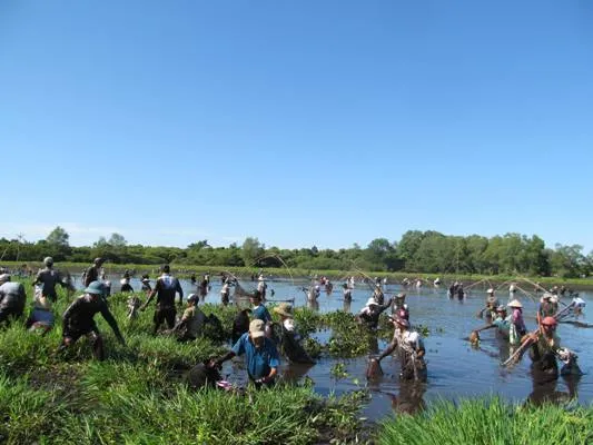 Độc đáo lễ hội “Phá Trằm” ở Quảng Trị ảnh 4