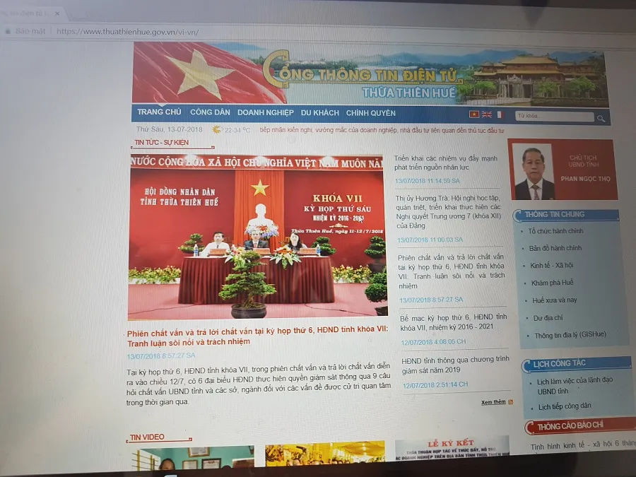 Thừa Thiên - Huế báo cáo Bộ TT-TT việc công chức bị chặn vào Facebook bằng mạng công sở ảnh 1