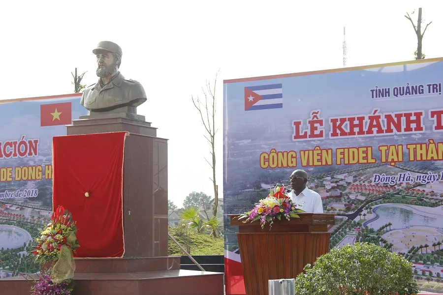 Khánh thành công viên Fidel Castro tại Quảng Trị ảnh 3