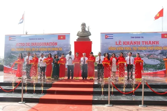 Khánh thành công viên Fidel Castro tại Quảng Trị ảnh 1
