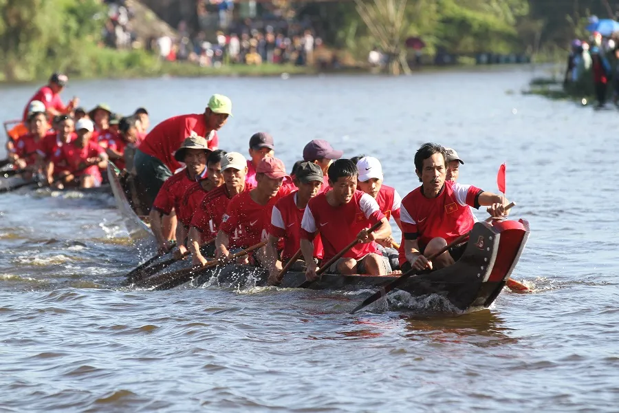 Sôi nổi hội đua trải đầu xuân ảnh 5