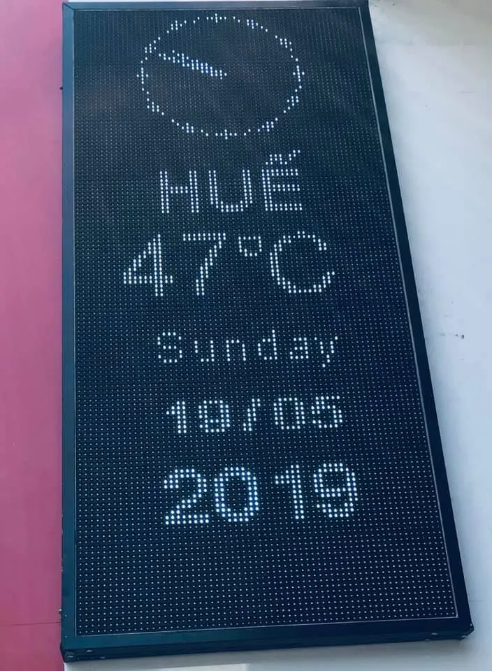 Choáng với nắng nóng 47 độ C tại Huế ảnh 1